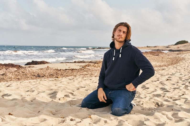 Photoshoot and film male model Ibiza beach