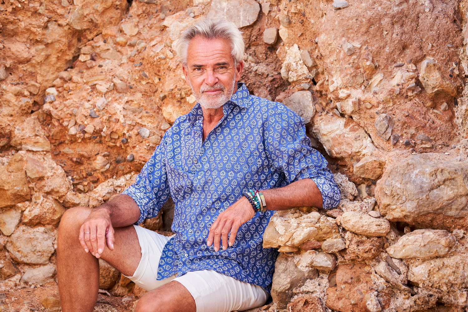 Photoshooting and Film Ibiza male models fashion for Indigo Island